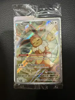 Eevee 173 Prismatic Evolutions Pokemon Center Exclusive Promo Sealed - Image 2