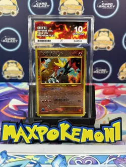 Pokemon TCG Entei Neo 2 Discovery Promo No.244 Reverse Holo Japanese Ace 10 - Image 1