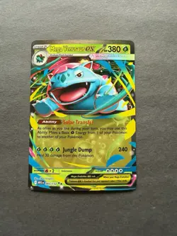 Pokemon Mega Venusaur EX 003/132 XY Full Art Ultra Rare Foil 380HP English - Image 1
