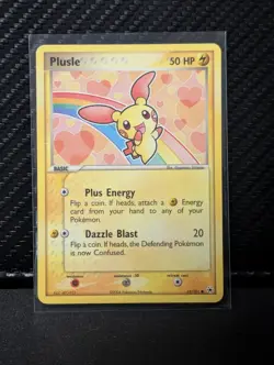 Pokemon TCG Plusle 69/101 EX Hidden Legends Common Regular 2004 LP+ - Image 1