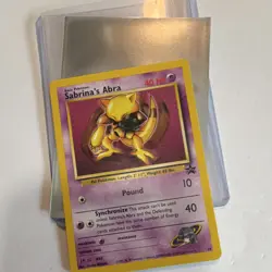 Pokemon Sabrina's Abra Wotc Promo Regular 19/53 40 HP Basic 2000 English Card - Image 2