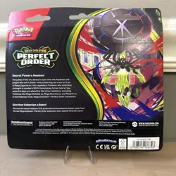 Pokemon Perfect Order - Chikorita 3-Pack Booster Blister Factory Sealed - Image 3
