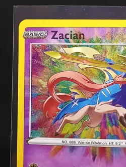 Zacian Amazing Rare SWSH04: Vivid Voltage 082/185 NM - Image 2