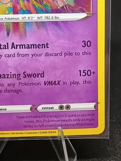 Zacian Amazing Rare SWSH04: Vivid Voltage 082/185 NM - Image 4