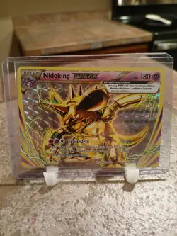 Pokemon TCG Nidoking BREAK 46/108 Holo XY Evolutions - Image 1