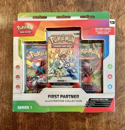 Pokemon TCG: First Partner Illustration Collection—Series 1 New - Image 1