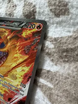 Pokemon TCG Team Rocket's Moltres EX 229/182 Destined Rivals Sir pack Fresh - Image 2