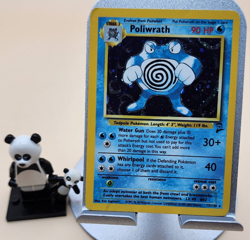 Vintage Pokemon TCG Poliwrath 13/102 Base Set 2 Holo Rare WOTC - Image 1