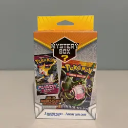 Pokemon Mystery Box 3 Booster Packs SEALED - Image 1