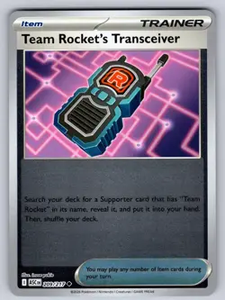 Team Rocket's Transceiver 209/217 Reverse Holo Ascended Heroes Pokemon NM - Image 1
