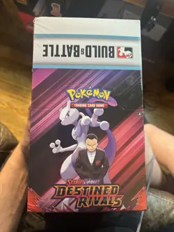 Pokemon SV10 DESTINED RIVALS Build & Battle DISPLAY Box (10 Kits) SEALED! - Image 2