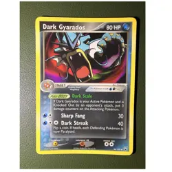Nintendo Dark Gyarados 36/109 EX Team Rocket Returns Holo English 80 HP - Image 1