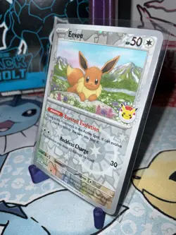 Eevee 074/131 - Pokemon Day 2025 Reverse Cosmo Holo - NM - Image 2