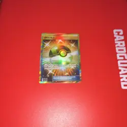 Pokemon Ultra Ball Full Art Holo Secret Rare Trainer SM Base Set 161/149 - Image 2