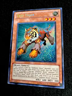 🔥YUGIOH • TEST TIGER • SECRET RARE • LCGX-EN242 • UNLIMITED • NEAR MINT🔥 - Image 3