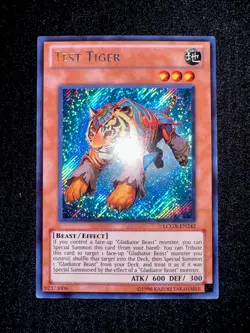 🔥YUGIOH • TEST TIGER • SECRET RARE • LCGX-EN242 • UNLIMITED • NEAR MINT🔥 - Image 4