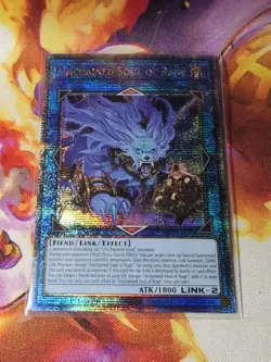 Yugioh UNCHAINED SOUL OF RAGE Quarter Century Secret Rare #RA02-EN041 New HTF - Image 2