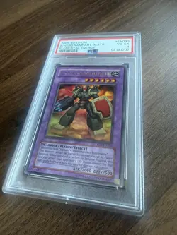 YuGiOh PSA 5 - Elemental Hero Rampart Blaster EEN-EN033 Ultimate - Image 1