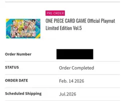 One Piece Official Playmat Limited Edition Luffy Promo Vol. 5 Sealed PRESALE - Image 3