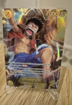 Monkey D. Luffy OP15-119 SEC One Piece Card Game Adventure on KAMI’s Island ENG - Image 1