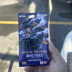 One Piece TCG Royal Blood Sleeved Blister Booster Pack (OP-10) - ENGLISH - Image 1