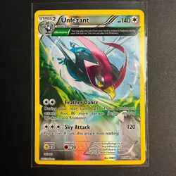 Unfezant [Reverse Holo] 81/108 XY Roaring Skies Pokemon Card TCG - Image 5
