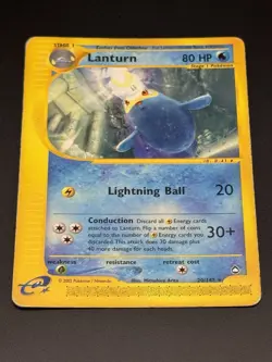Pokemon Card - Lanturn Aquapolis 20/147 Rare Non-Holo - Image 3