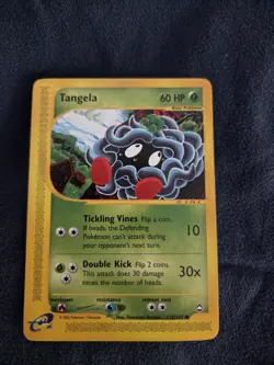 Tangela 112/147 Aquapolis Common E-Reader Pokemon TCG Card LP - Image 4