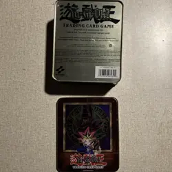 Konami Yu-Gi-Oh! Yami Yugi Dark Magician booster pack collector’s tin *NO CARDS* - Image 1