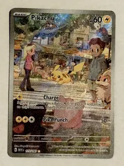 Pokemon Pikachu TCG Card 173/165 SV Scarlet & Violet 151 - Image 2