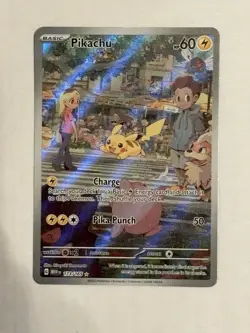 Pokemon Pikachu TCG Card 173/165 SV Scarlet & Violet 151 - Image 3