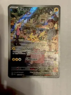 Pokemon Pikachu TCG Card 173/165 SV Scarlet & Violet 151 - Image 4