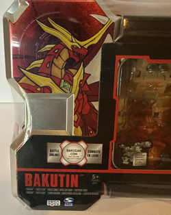 NEW Bakugan Red Bakutin Gundalian Invaders Spin Master Metal Gate Cards 2009 - Image 3
