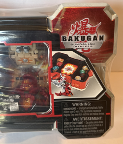 NEW Bakugan Red Bakutin Gundalian Invaders Spin Master Metal Gate Cards 2009 - Image 4