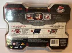 NEW Bakugan Red Bakutin Gundalian Invaders Spin Master Metal Gate Cards 2009 - Image 5
