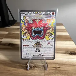 Pokemon Card 2024 Twilight Masquerade Hearthflame Mask Ogerpon EX 192/167 - Image 1