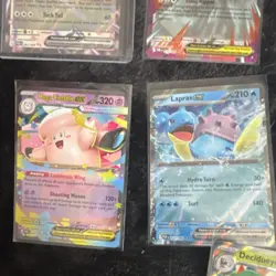 Perfect Order Lot Double Rare Ex Complete Set Pokemon Cards 9 Cards Total - Image 4