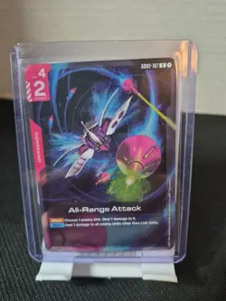 All-Range Attack Gundam Card Game Dual Impact Rare GD02-107 - Image 1