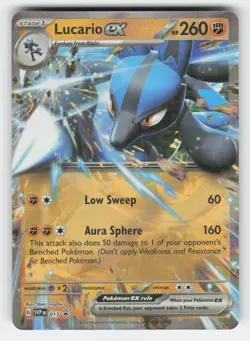 Lucario ex 017 NM Holofoil SVP SV: Scarlet & Violet Promo Cards - Image 1