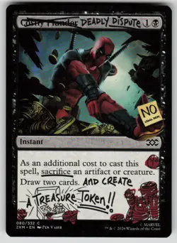 Deadly Dispute (080) Common Secret Lair Drop Series 80 MTG Near Mint - Image 1