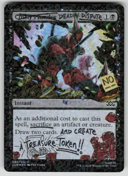 Deadly Dispute (080) (Pool Party Foil) Holo Secret Lair Drop Series 80 MTG NM - Image 1