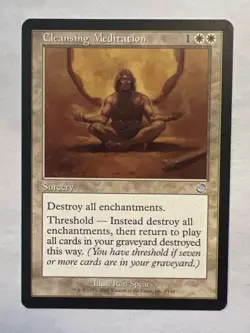 MTG - Cleansing Meditation - Torment - NM/LP - Magic the Gathering - Image 1