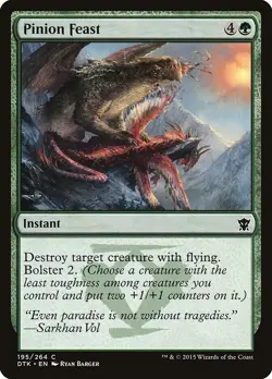 X4 Pinion Feast Dragons of Tarkir LP/NM MTG Magic DNA GAMES - Image 1