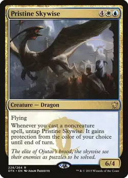 Pristine Skywise Dragons of Tarkir Light Play MTG Magic DNA GAMES - Image 1