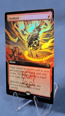 FLASHBACK FOIL [Extended Art] - Rare - SOS Secrets of Strixhaven MTG #0333 - Image 4