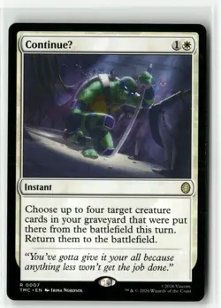 ContinueU R 7 Commander: Teenage Mutant Ninja Turtles MTG - Image 1