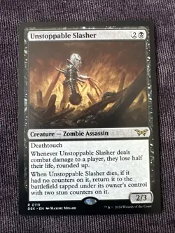 Unstoppable Slasher (0119) Duskmourn: House of Horror Regular - Image 1