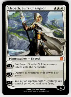 ELSPETH, SUN'S CHAMPION 9 MYTHIC THEROS MAGIC: THE GATHERING NM/M - Image 1