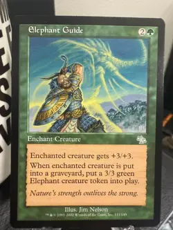 MTG Magic the Gathering Judgment Elephant Guide - Image 1