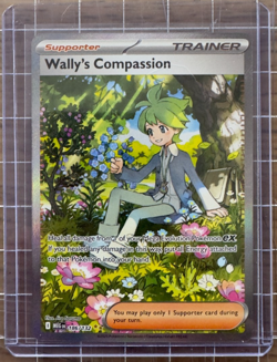 Wally’s Compassion 186/132 Special Illustration Rare Pokemon Mega Evolution - NM - Image 3